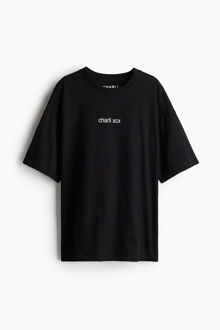 Oversized printed T-shirt