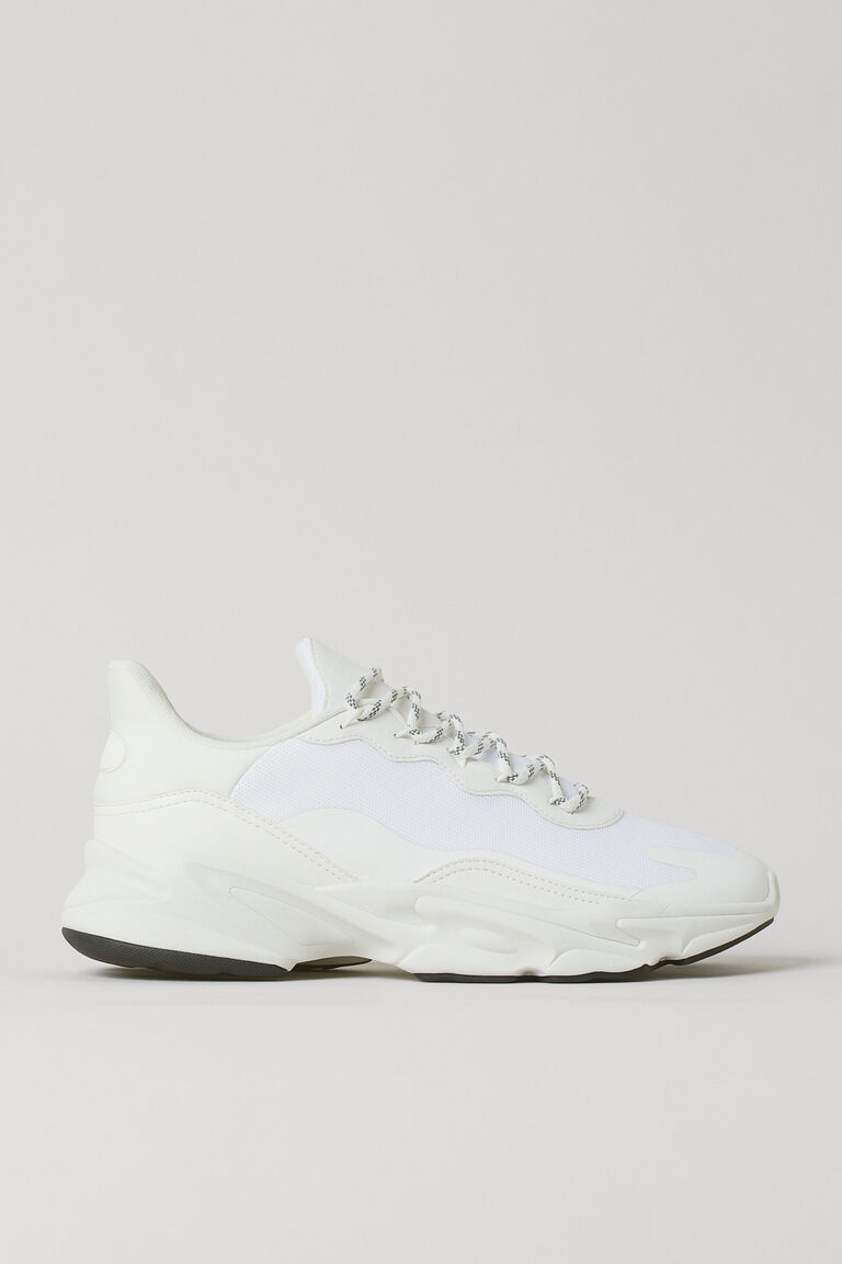 white chunky trainers cheap