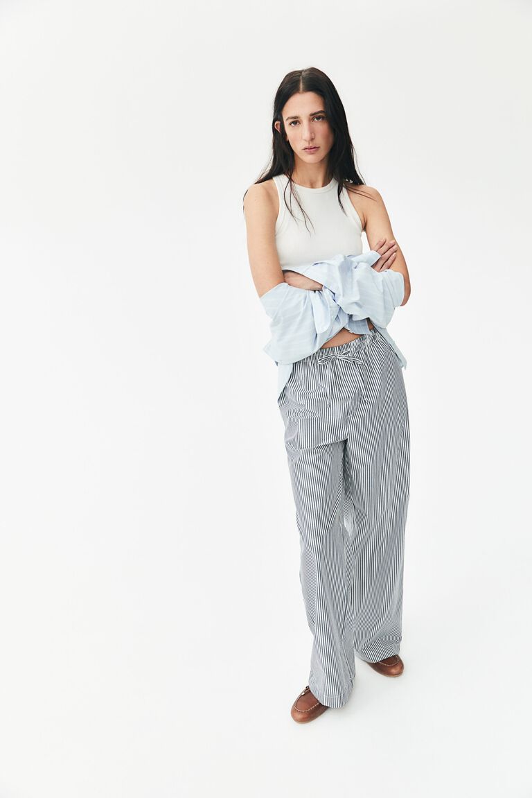 Cropped vest top