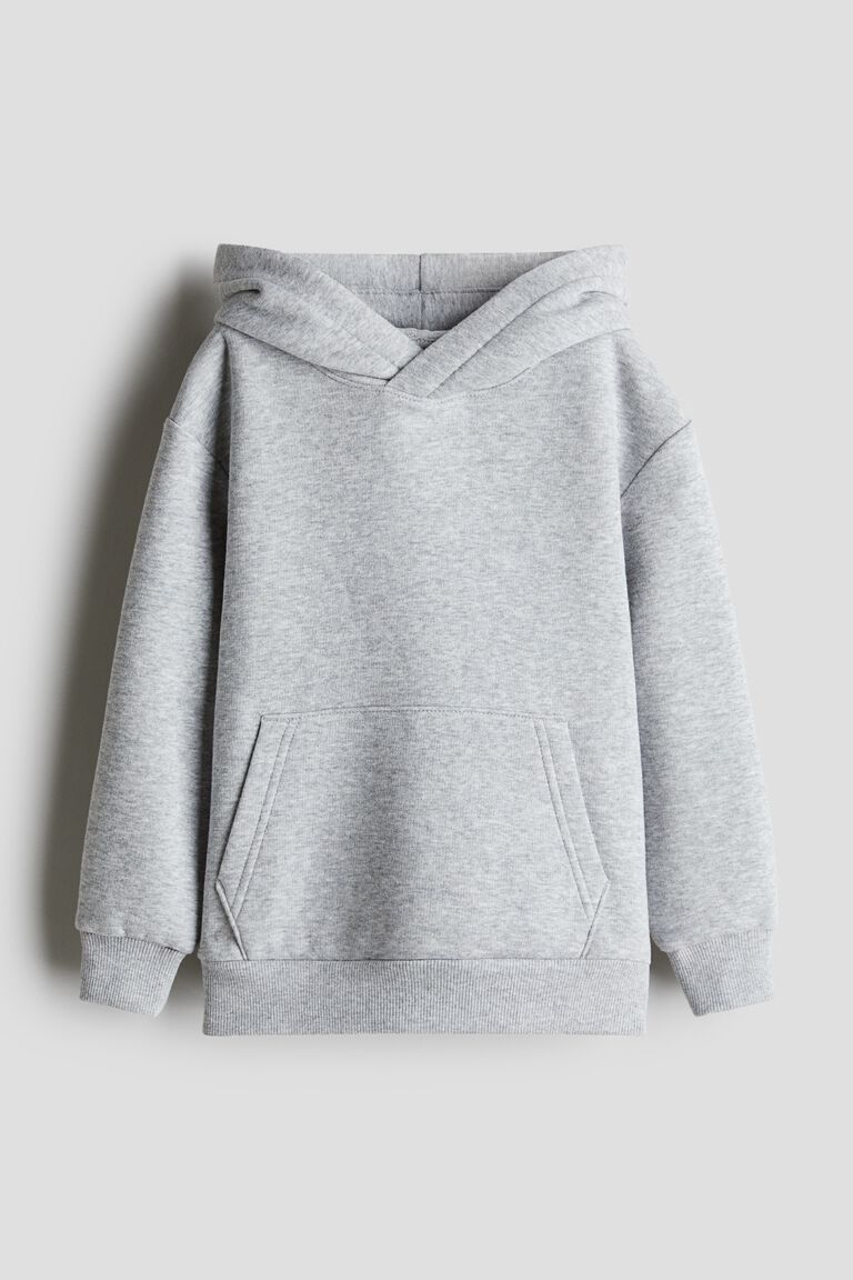Brushed-inside hoodie