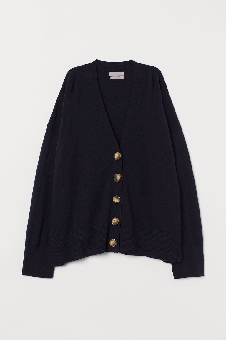 Oversized cashmere cardigan Oversized cashmere cardigan