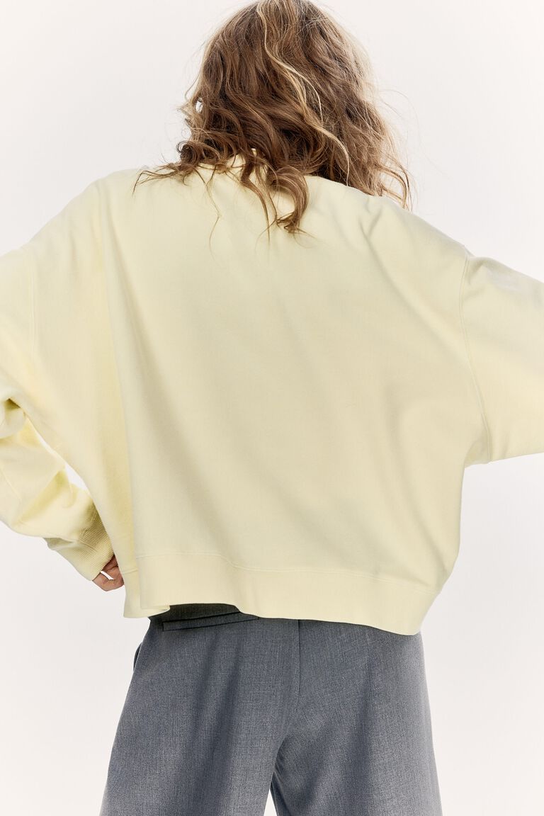 Text-motif sweatshirt