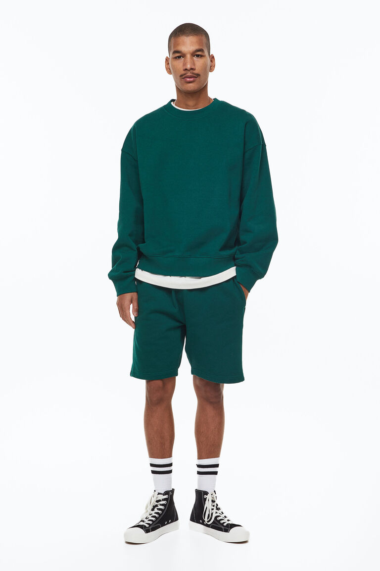 Oversized Fit Cotton sweatshirt