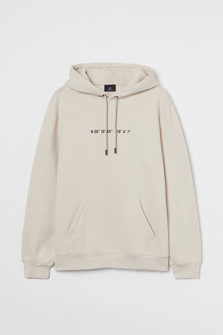 hoodie beige