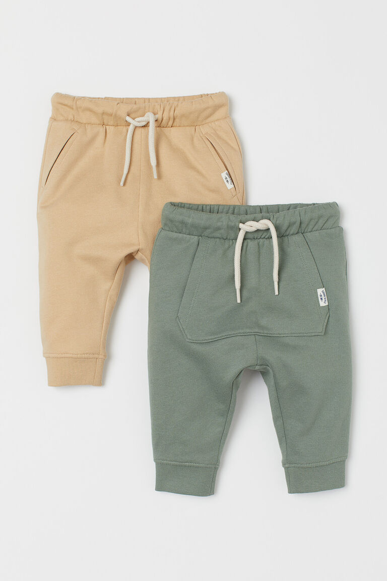 2pack cotton joggers