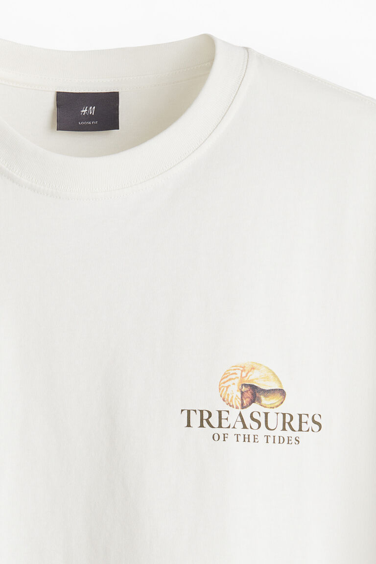 Loose Fit Printed T-shirt