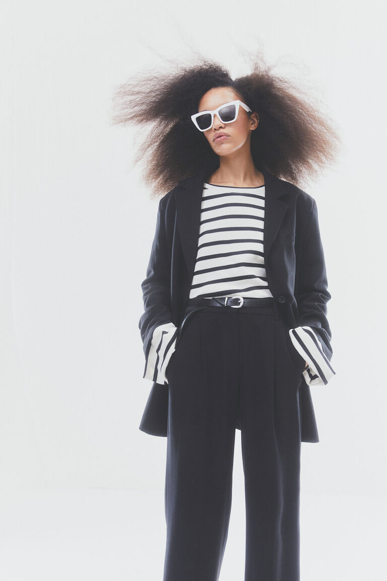 Tailored top full sleeve