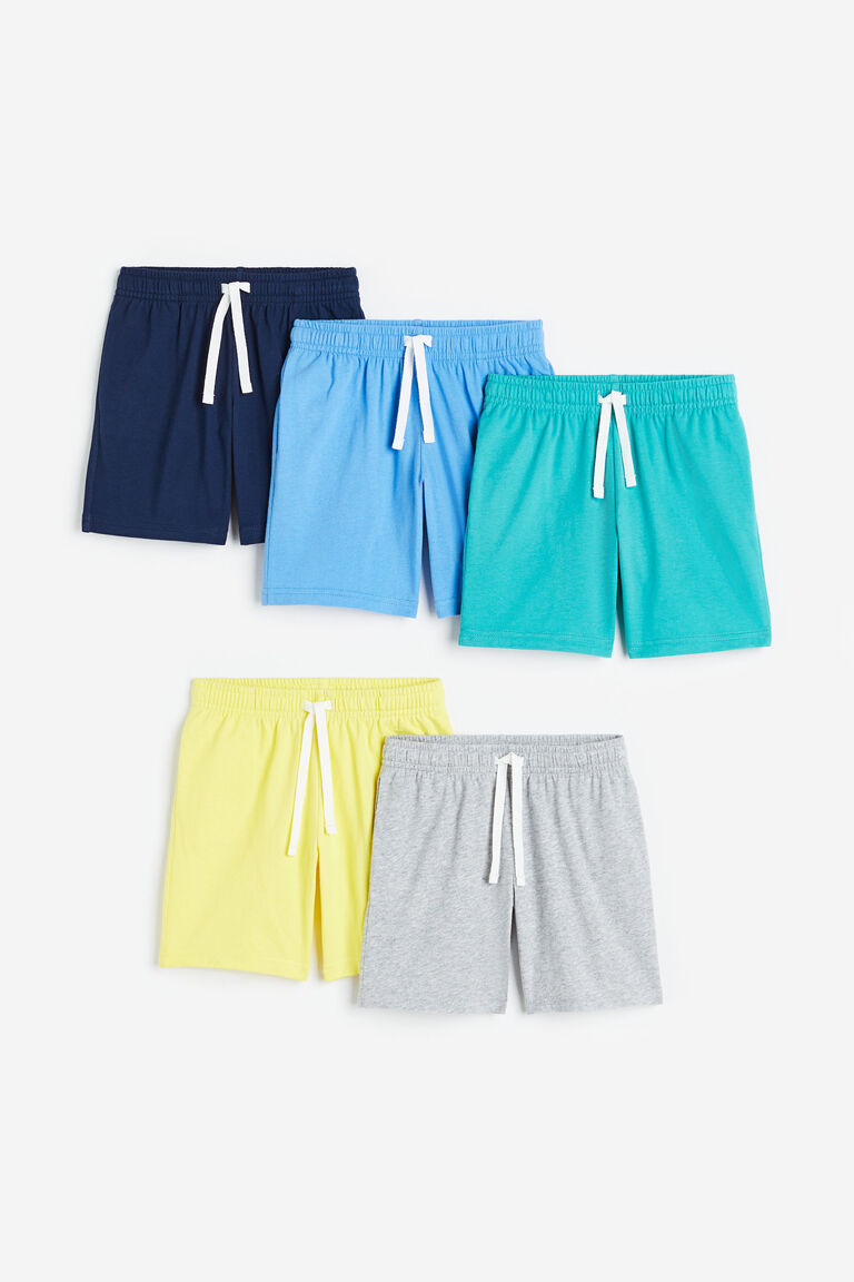 5pack cotton jersey shorts