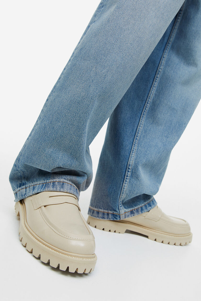 Chunky loafers