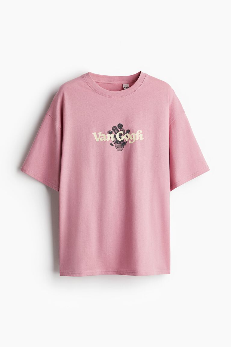 Oversized printed T-shirt