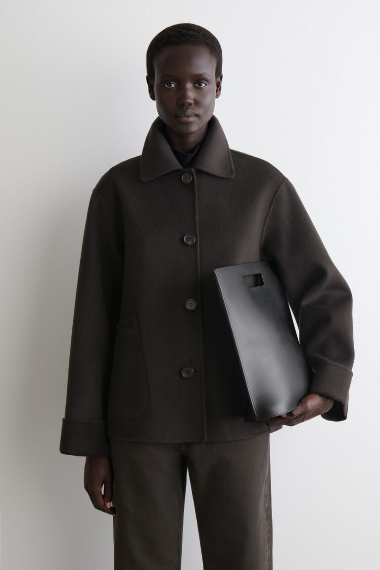 แจ็กเก็ตผ้าวูลสองหน้า