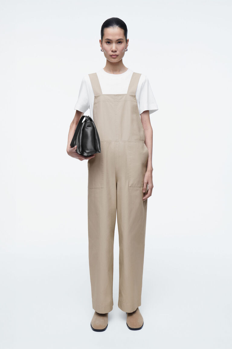 BELTED UTILITY SHIRT DRESS