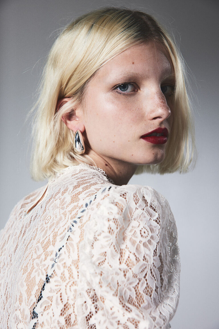 9/27y's mom！heve puff shell tops ホワイト The Powder Puff - The Highs And Lows | MOTHER DENIM