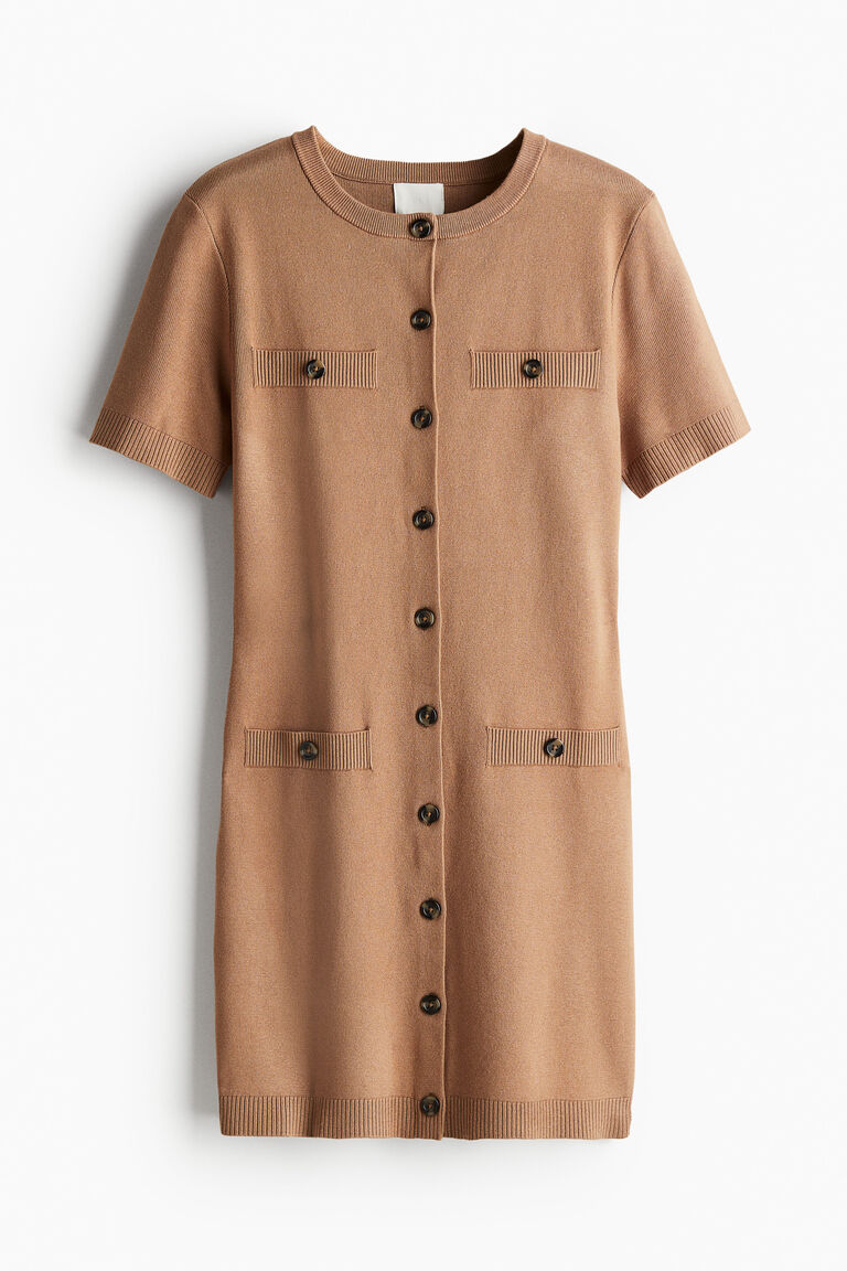 Deon Button Dress