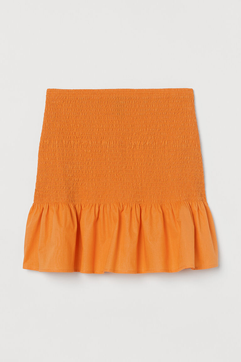 orange skirts