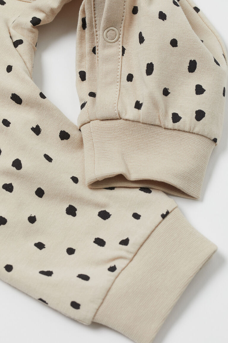 Cotton jersey pyjamas