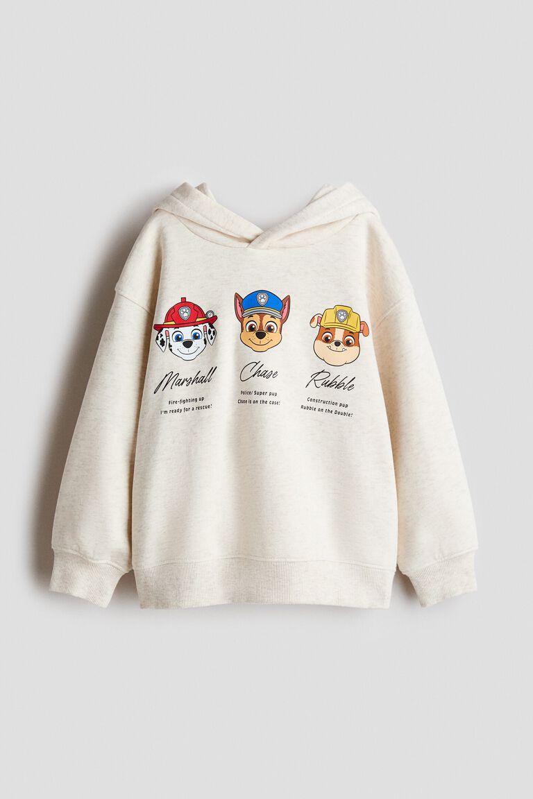 Print-motif hoodie