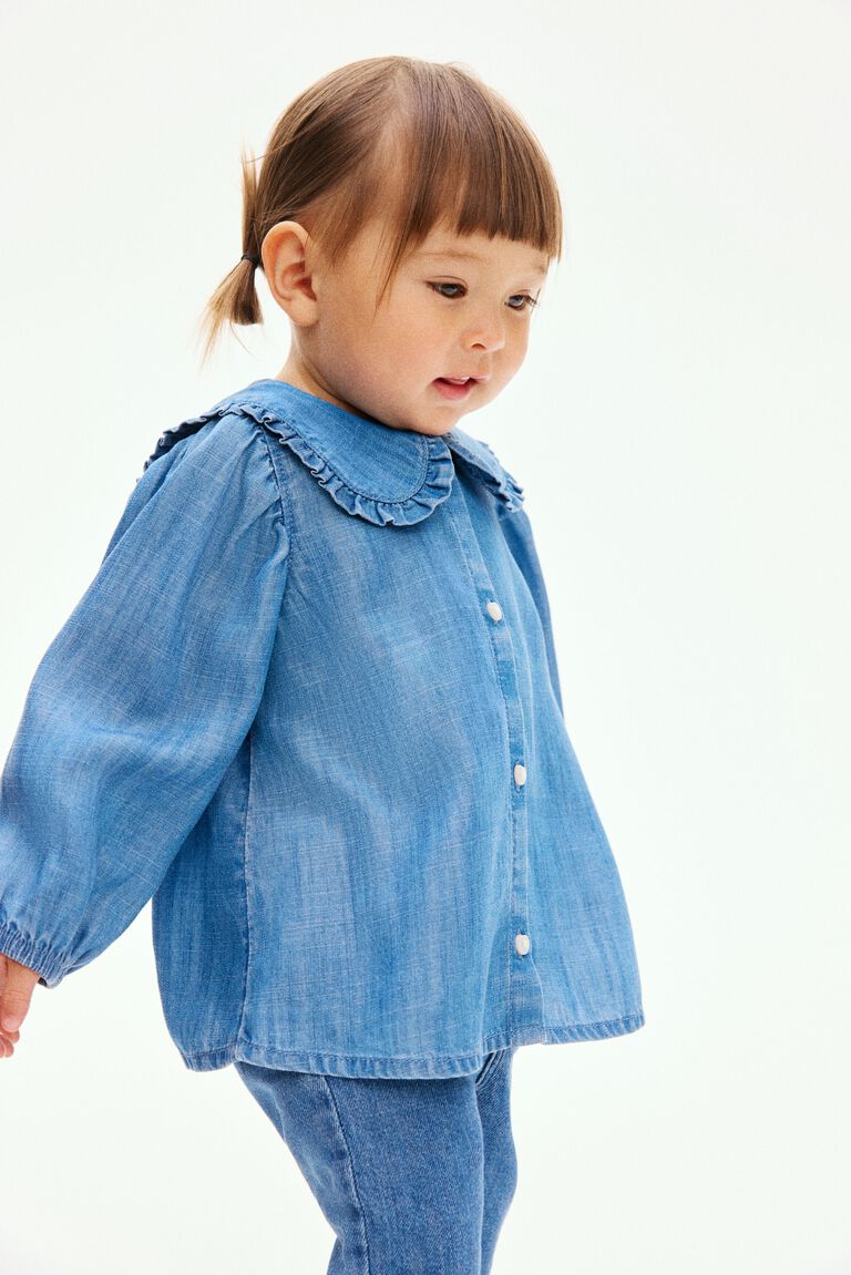 Collared blouse
