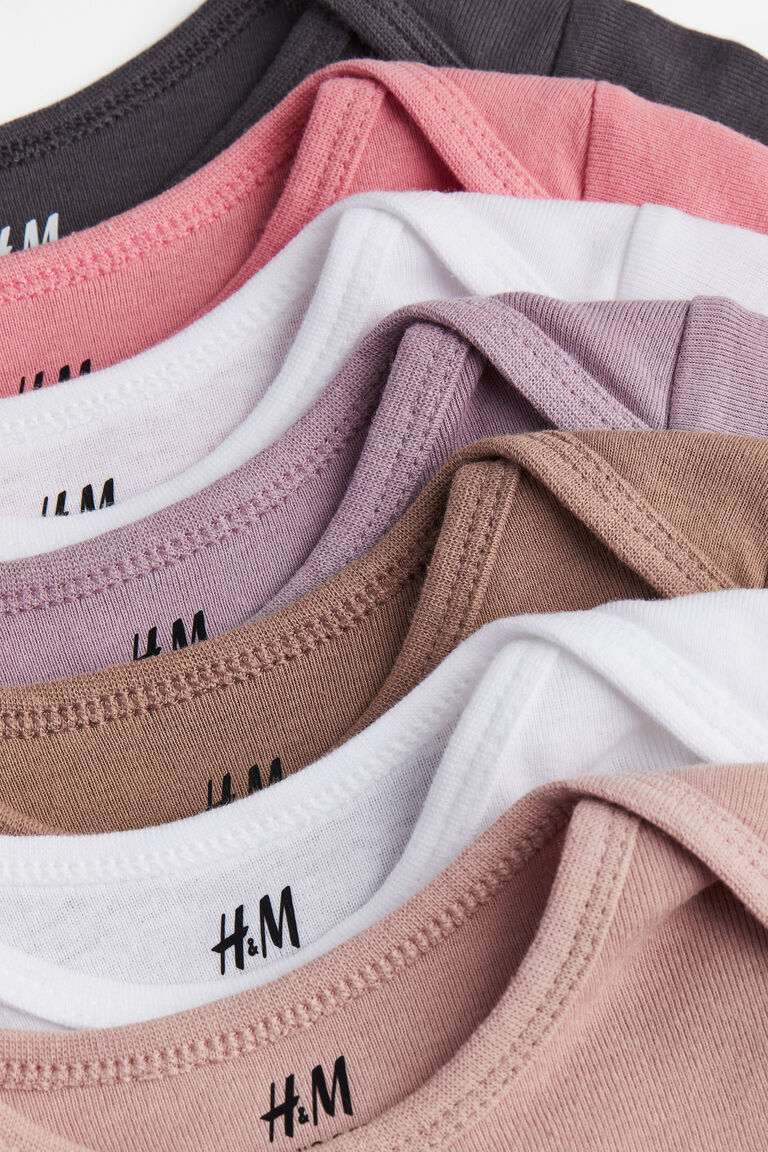 7pack longsleeved bodysuits