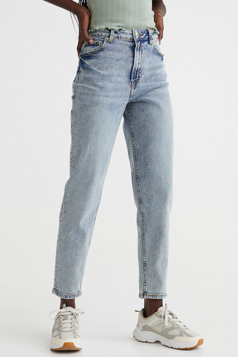 Mom Loose-fit High Ankle Jeans