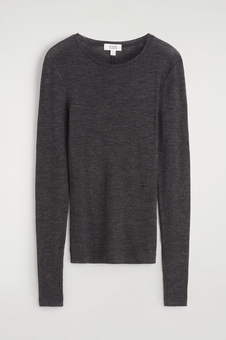 SLIM MERINO WOOL TOP
