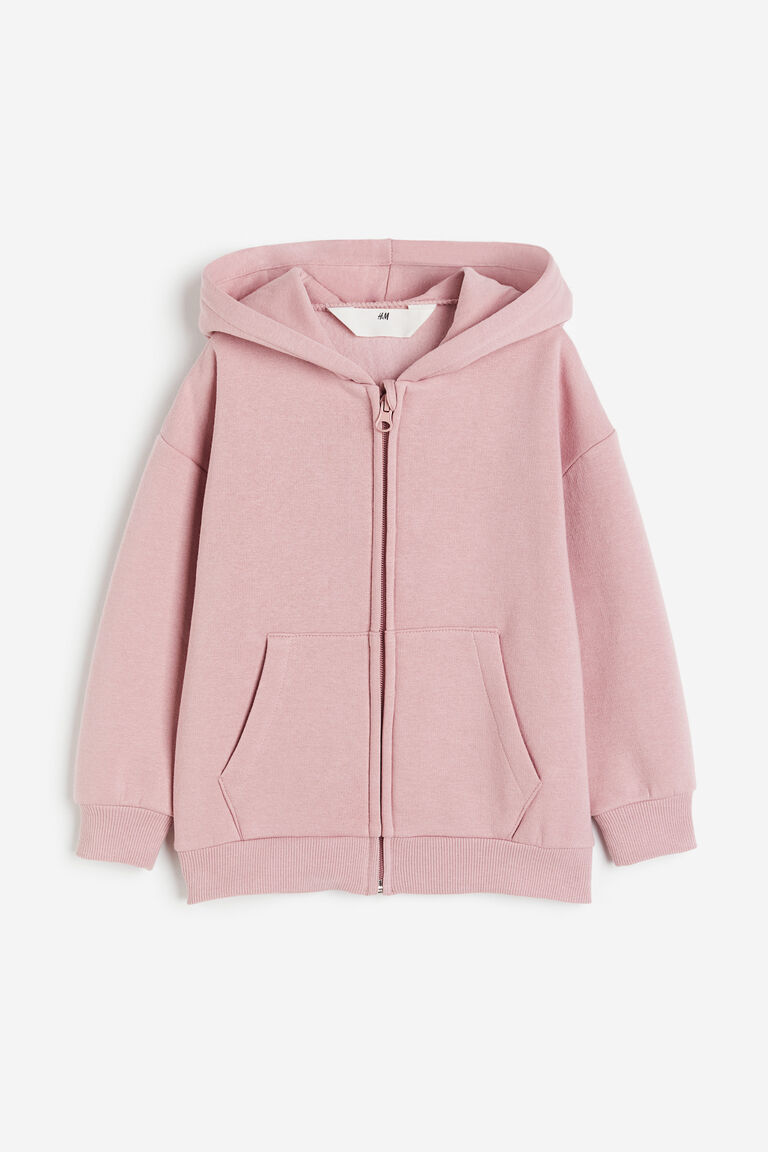 Zip through hoodie