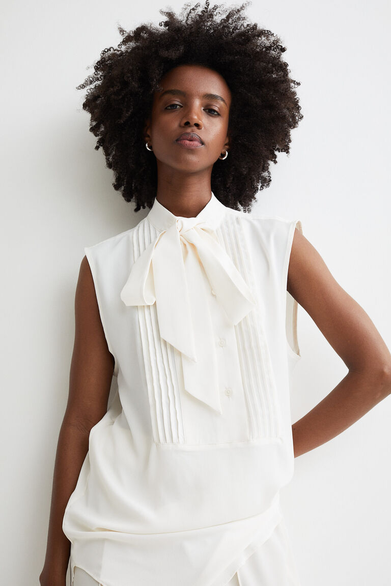 Pin Tuck Detail Shirt