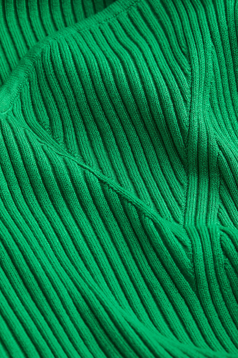 GREEN KNIT DRESS MILAN