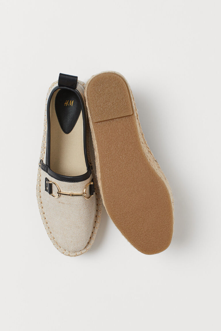 cotton canvas espadrille