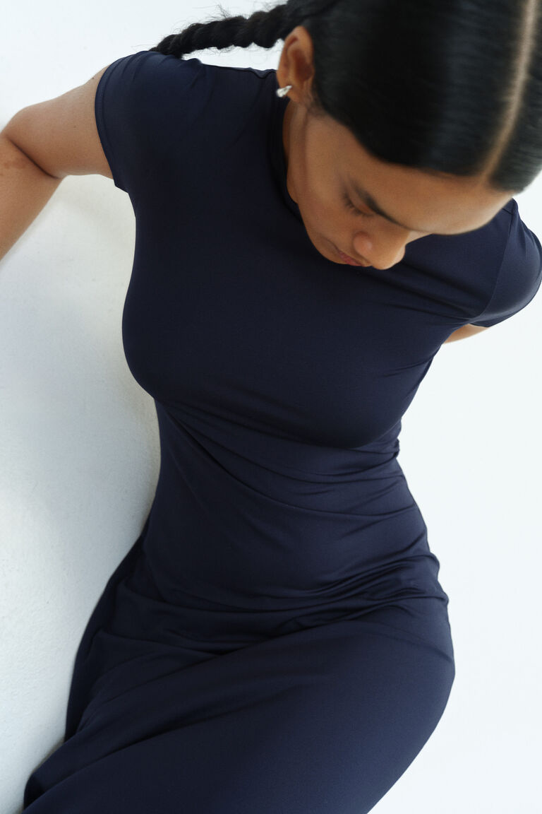 Jersey bodycon dress