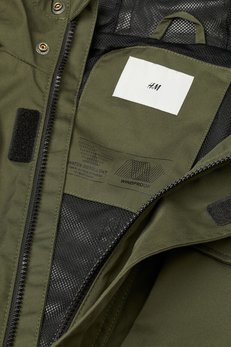 Waterrepellent jacket