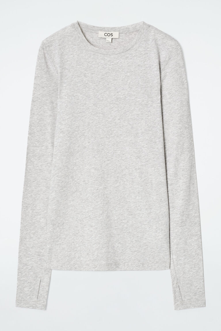 SLIM LIGHTWEIGHT LONG-SLEEVED TOP