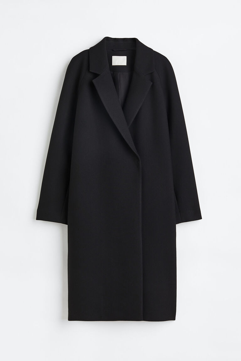 The Garment Women's Double Breasted Coat Black