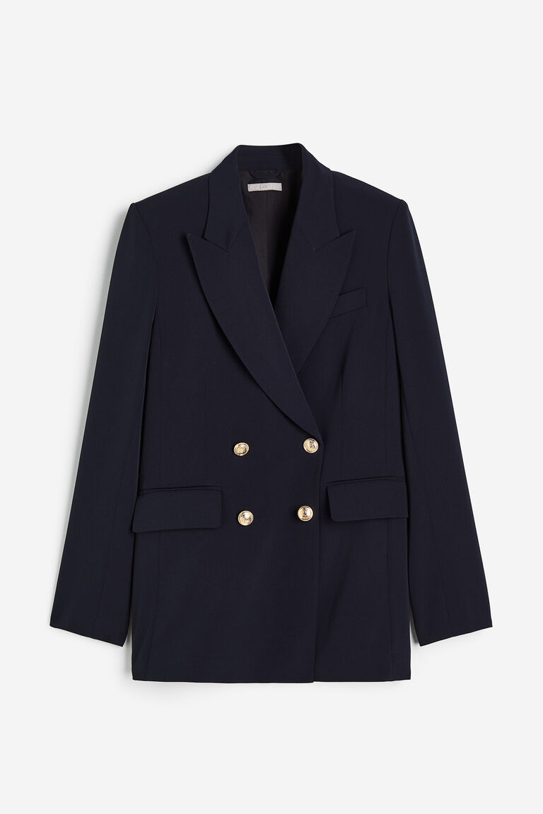 NEAU 4th Double breasted blazer ブラック Neau Double breasted blazer 黒