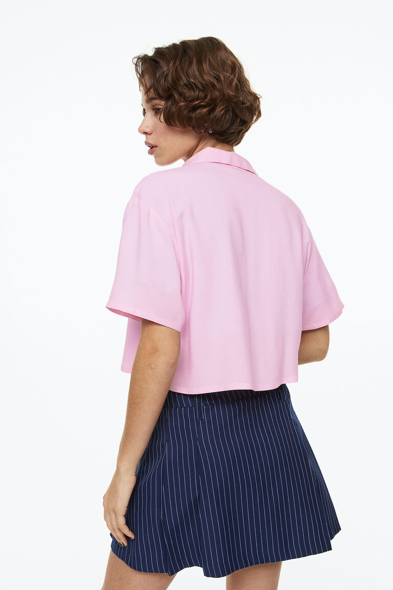 Boxy-style shirt