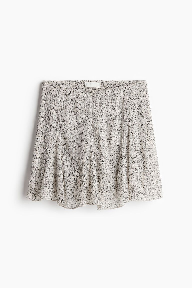andmary♡Chuchu flare mini skirt♡gray♡M Flared mini skirt