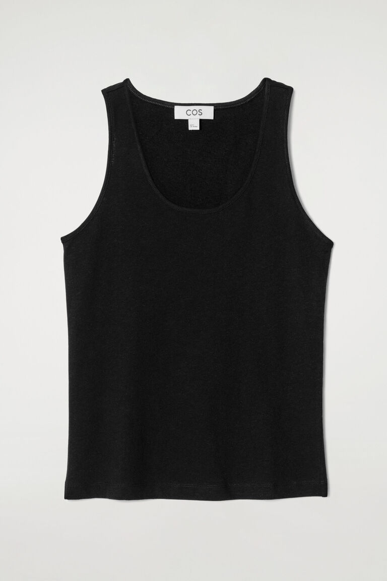 COTTON-LINEN TANK TOP