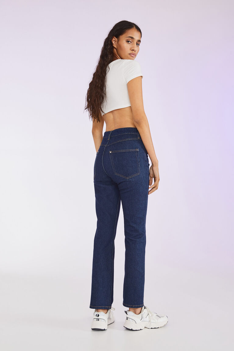 Slim High Ankle Jeans