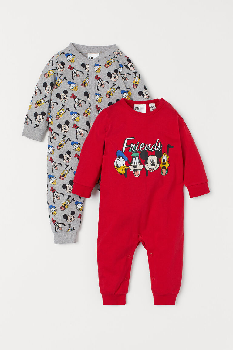 2pack allinone pyjamas