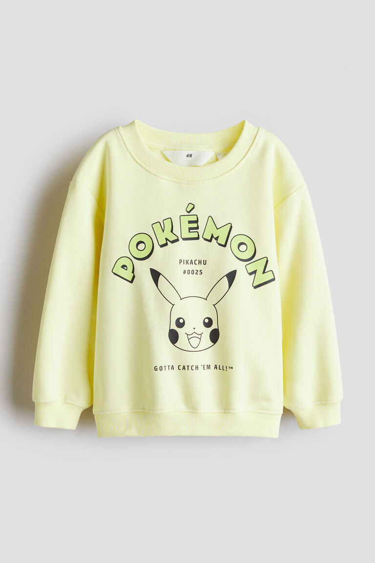 Print-motif sweatshirt