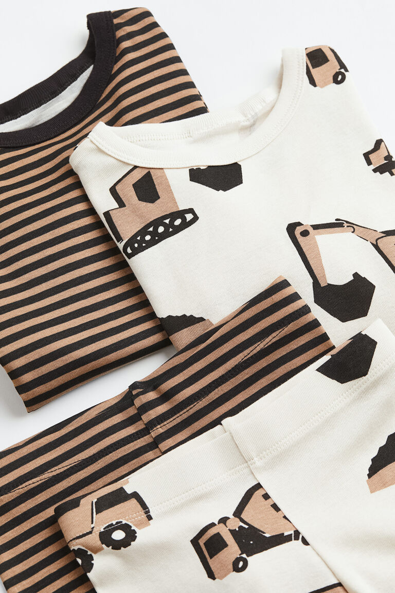 2pack cotton pyjamas