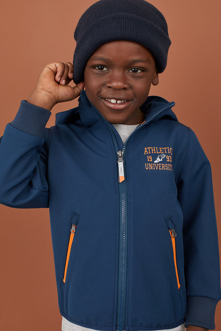 Waterrepellent shell jacket