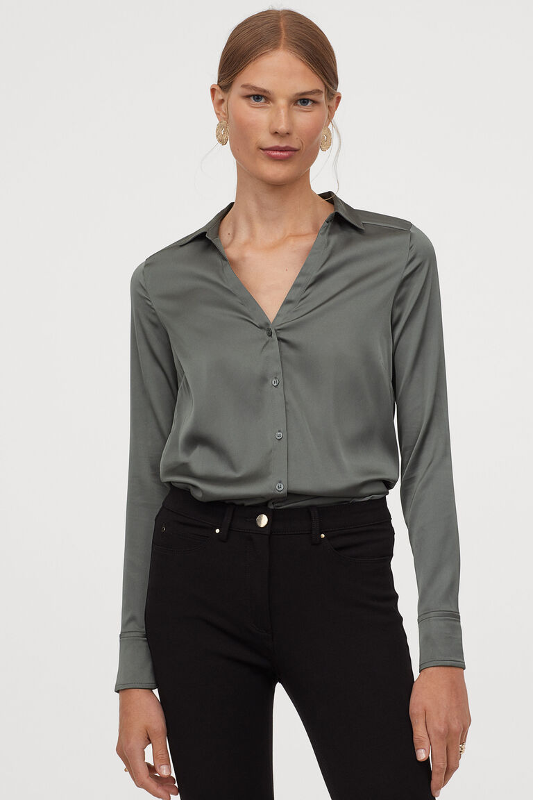 Vneck blouse