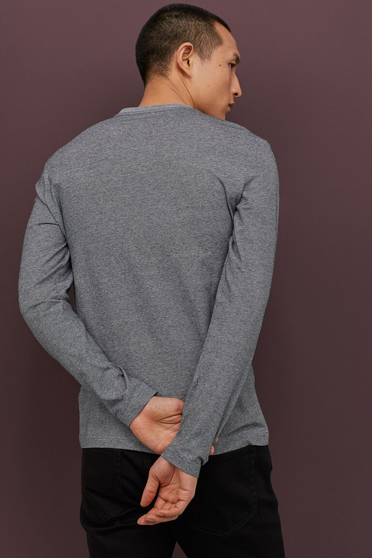 Henley top Slim Fit