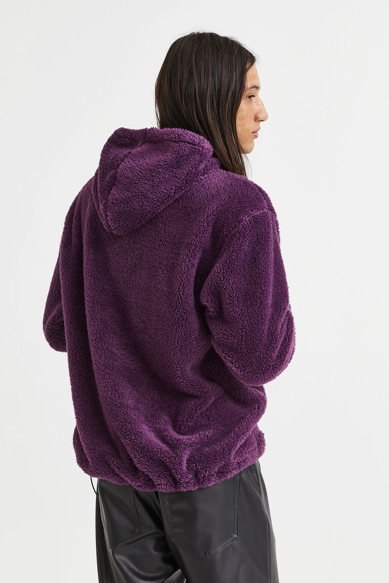 Relaxed Fit Pile hoodie