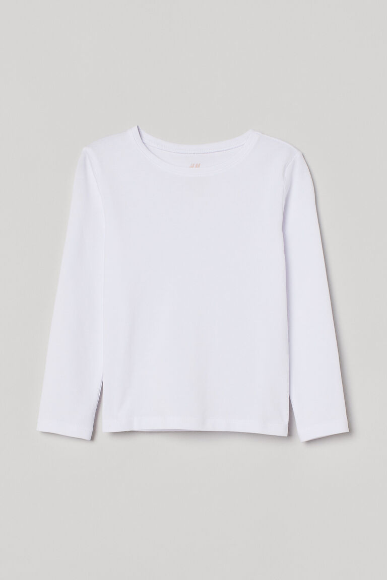 Cotton jersey top