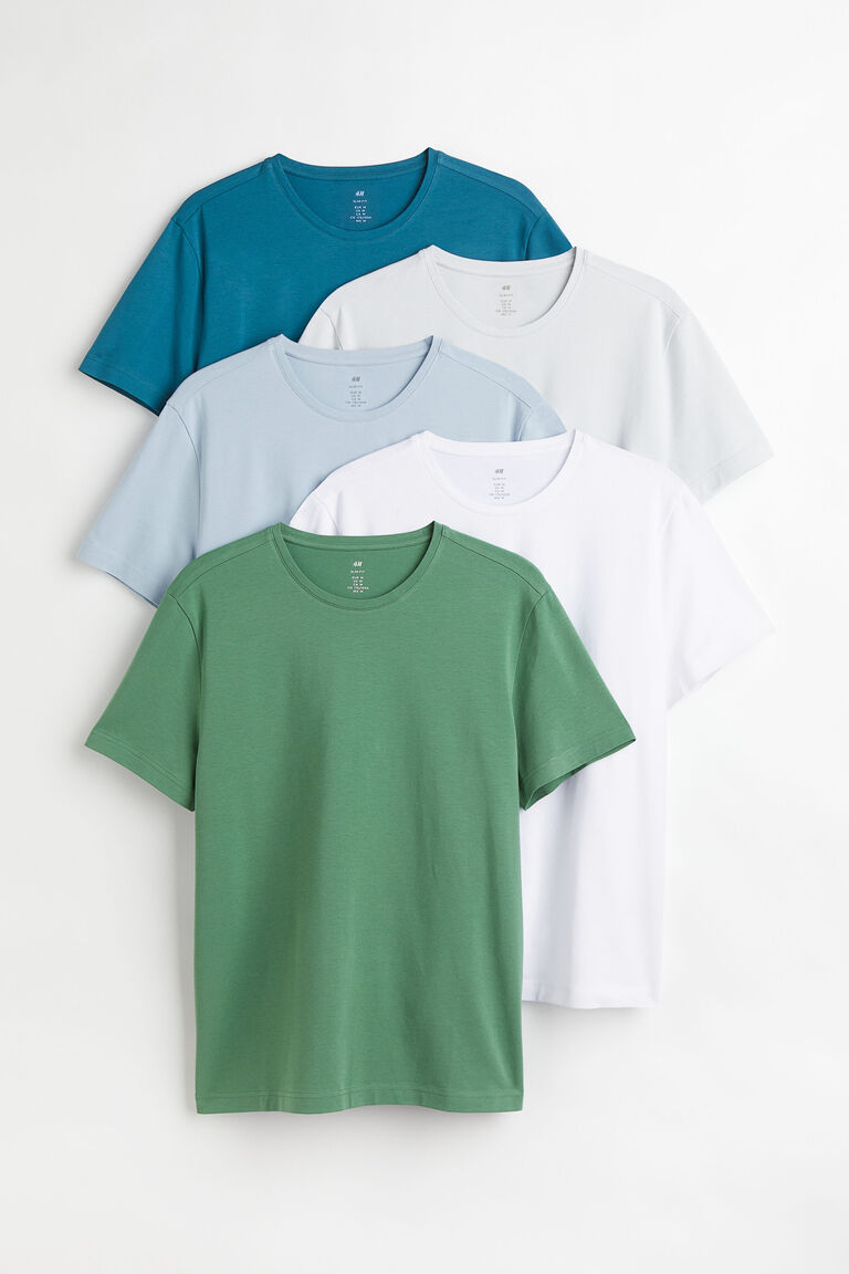 5pack Slim Fit Tshirts