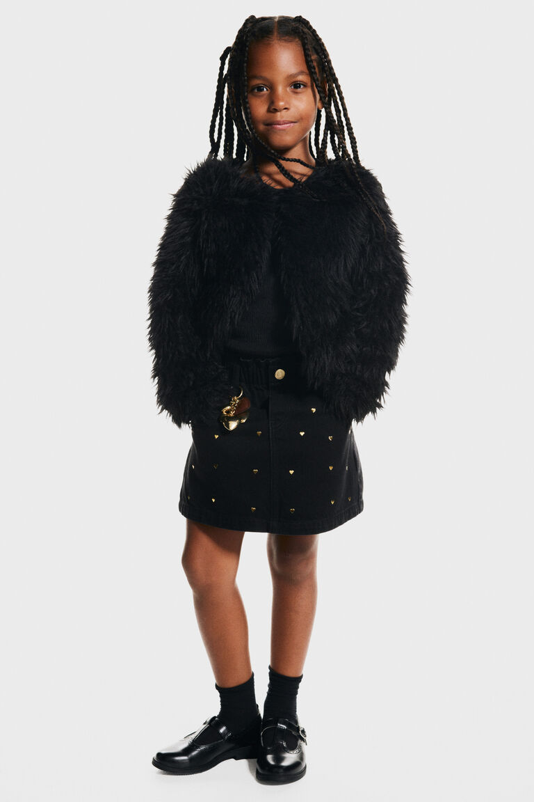 Fluffy cardigan