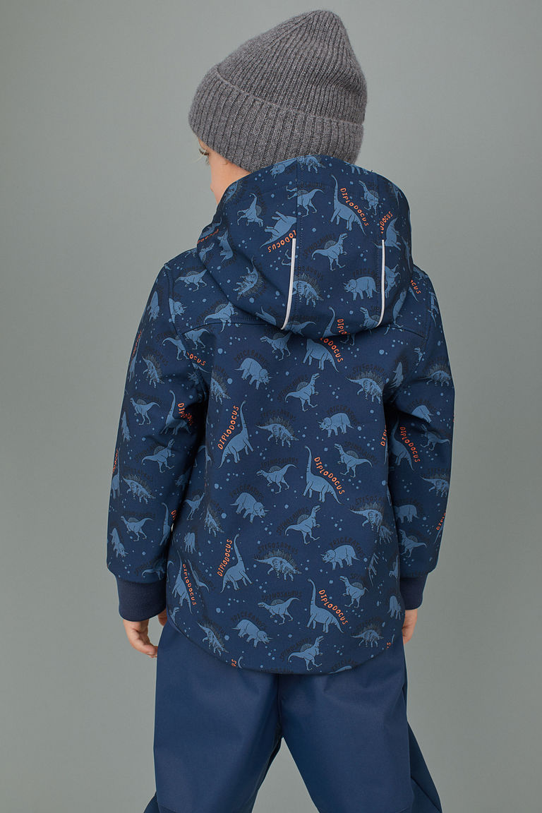 Waterrepellent shell jacket