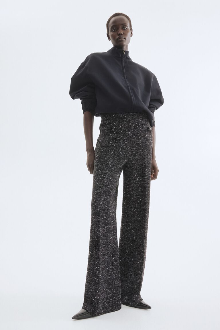 Straight-leg trousers